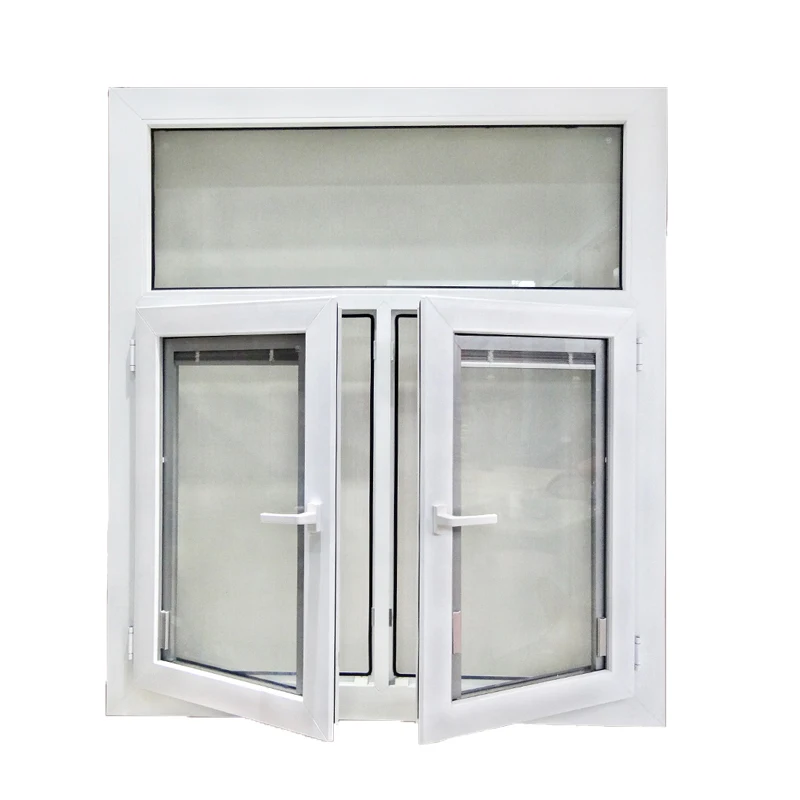 UPVC PVC Double Glazed Tilt and Turn windows for House
