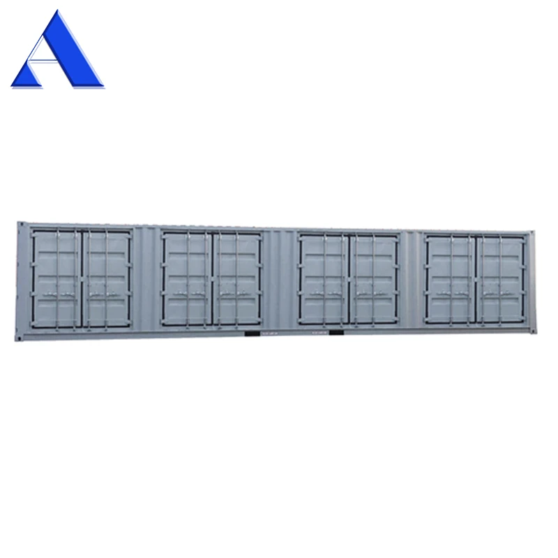 CSC Certificated 40ft One Side Door Opening Dry Shipping Container 40 40 Foot HC or GP Steel Material CSC Certified