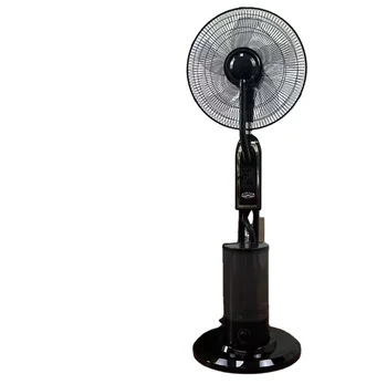 Factory 16 Inch Wholesales Remote Control Electric AC Source Humidifier Air Cooling Indoor Standing Spray Water Mist Fan