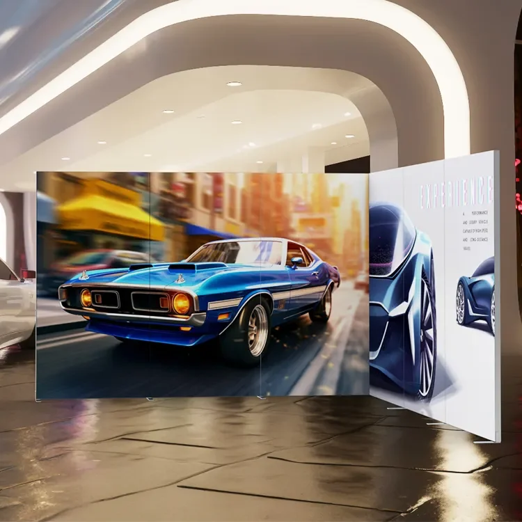 TianLang Модулен Складив Текситлен Дисплей за Бързо Монтиране (10 сек.) и Портативен Търговски Дисплей