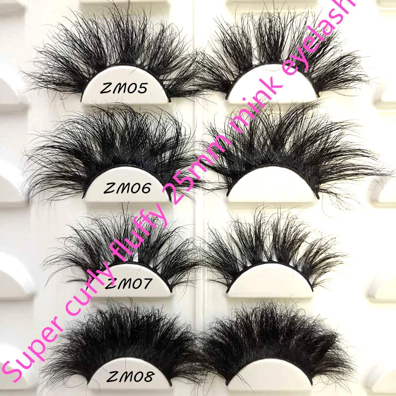 
 Оптовая продажа с фабрики, пушистые 25 мм норковые ресницы с индивидуальной упаковкой Lashes3d, оптовый поставщик  