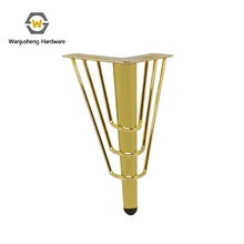 Wanjusheng Furniture Table Metal Legs Gold Sofa Legs Cabinet Iron Legs