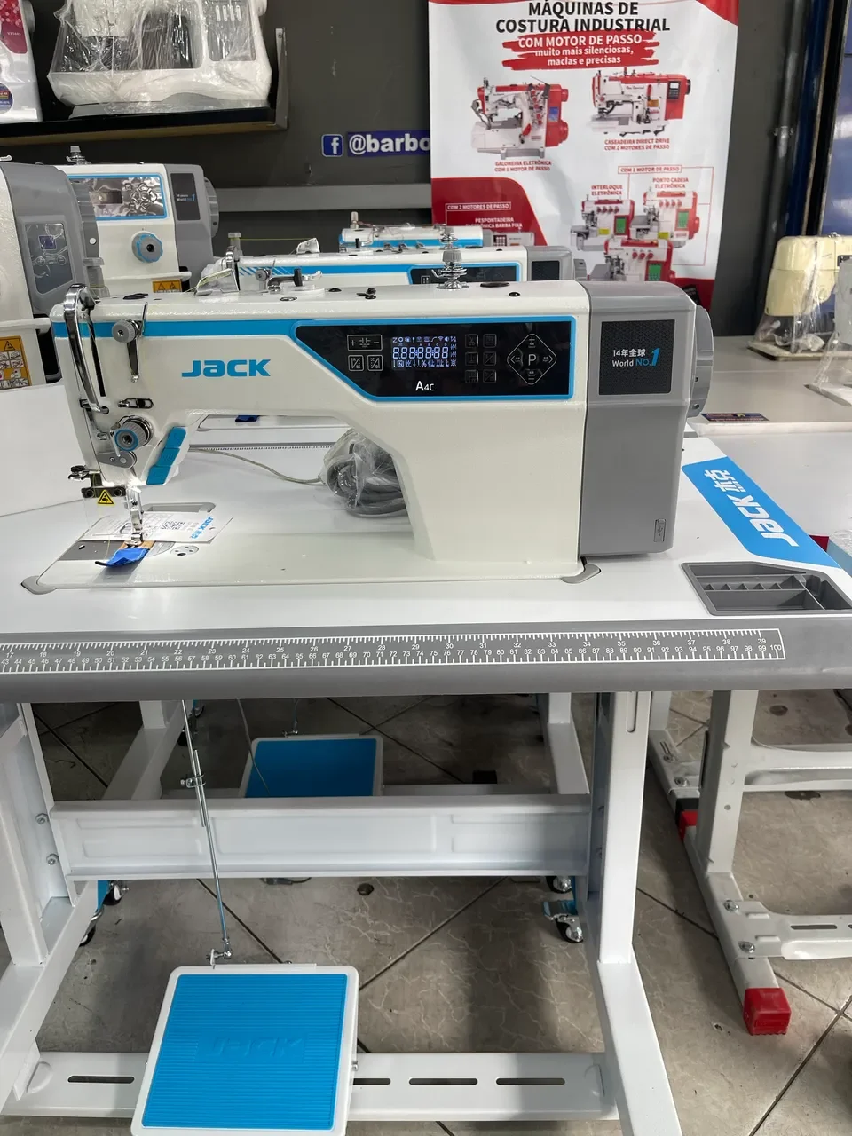 Jack A4C-C Single-needle Direct-drive Fully Automatic Lock-type