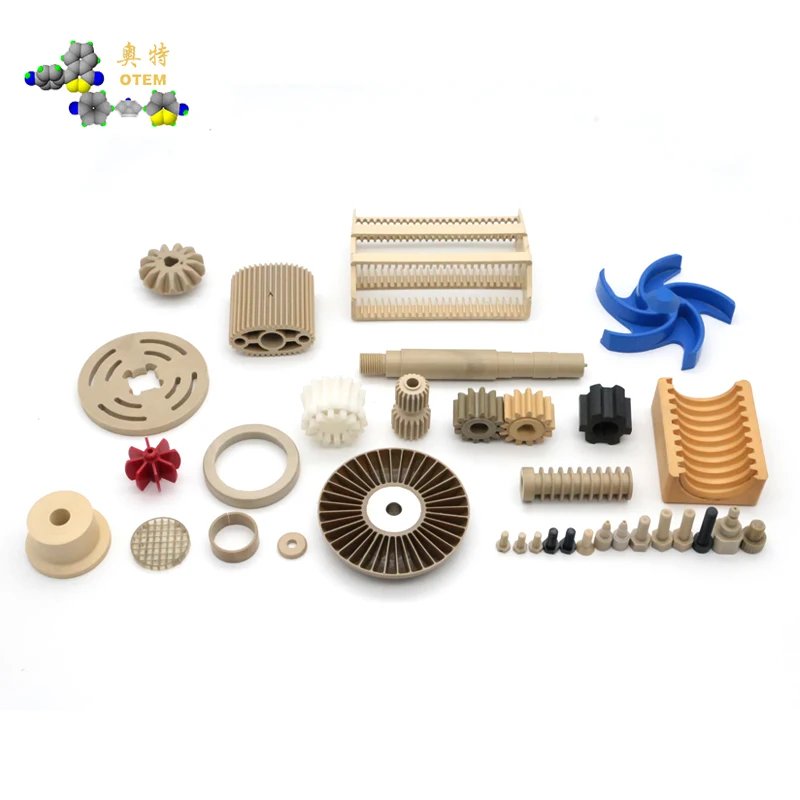 Peek Parts Peek Product Peek  Injection Moulding Engineering Plastic Products Machined Parts