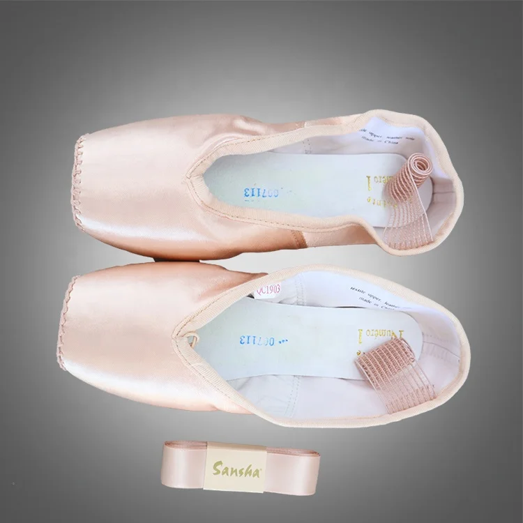 Chaussons de danse Classique/ Pointes satin Sansha modèle F.R.DUVAL
