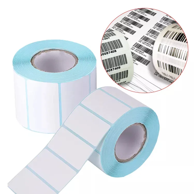 4 X 6 Thermal Direct Blank Roll Barcode Label Sticker Thermal Sticker ...