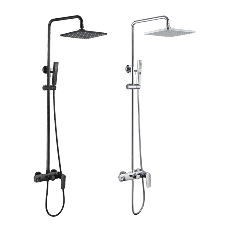 Juego de mezclador de sistema de ducha de baño de 3 vías