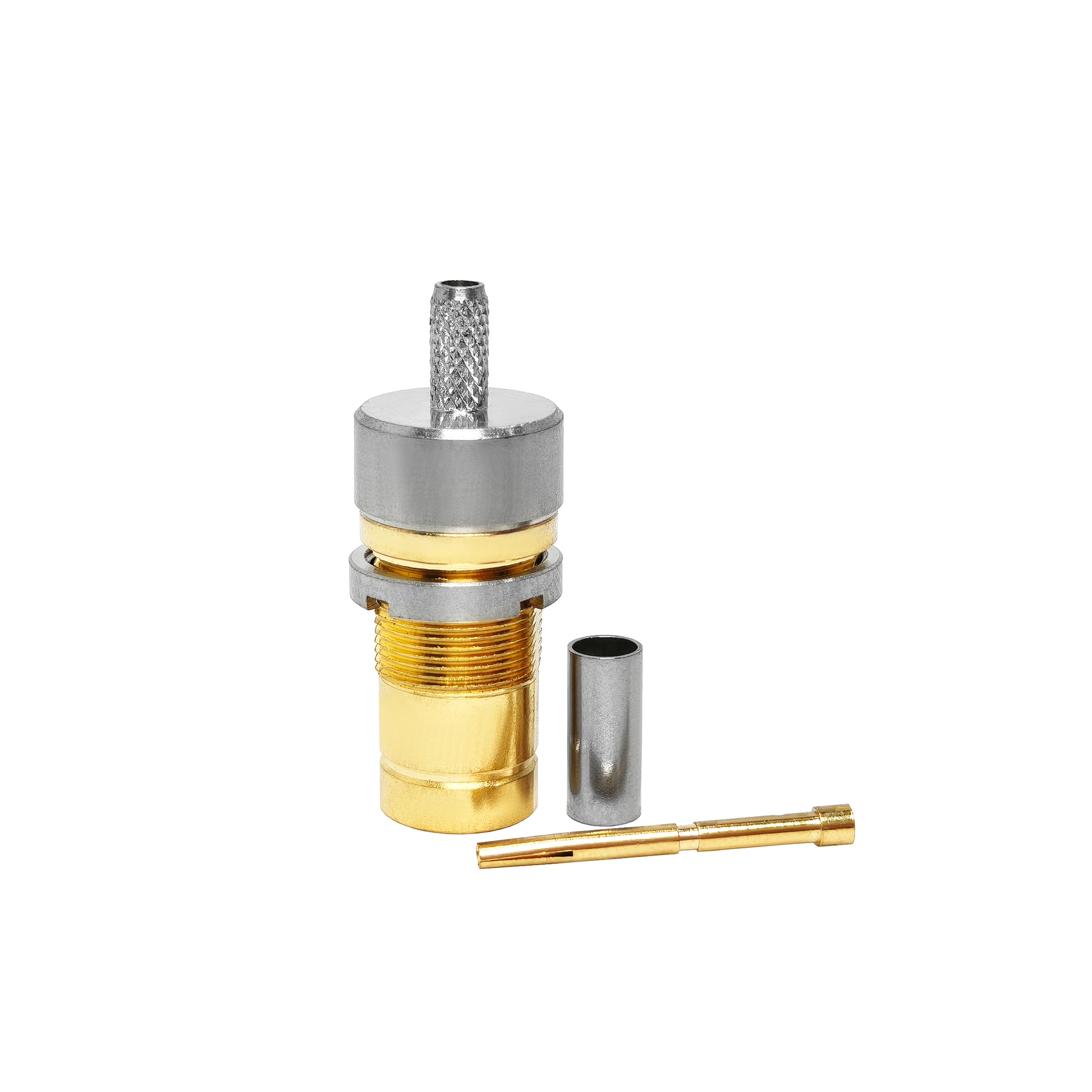 connecteur femelle à fixation sur cloison flexible 1,6-5,6 Flex 2 pour transmission RF