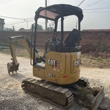 Original Engine Used Mini Excavator Cat301.7 Used 1.7 ton 2ton Hydraulic Crawler Excavator Caterpillar