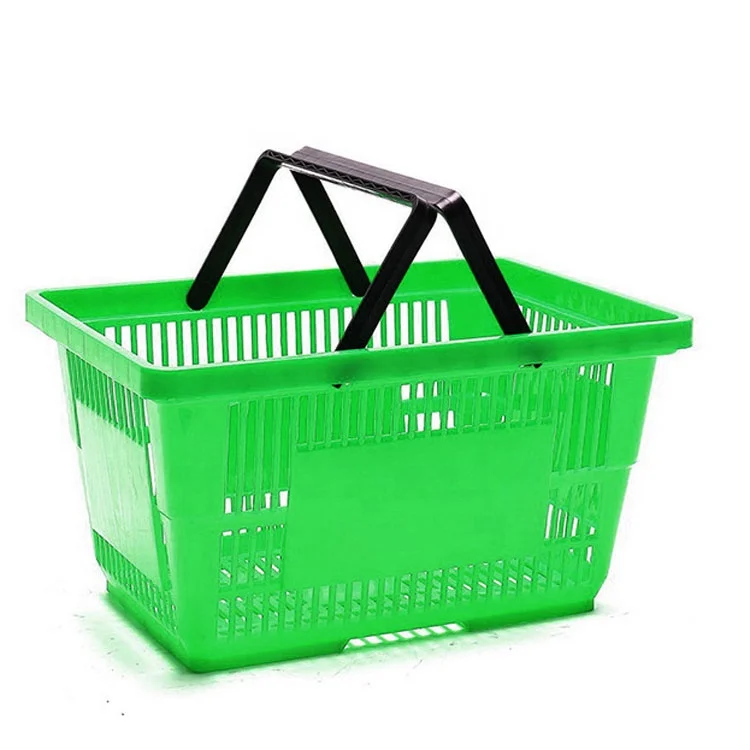 Supermarket Shopping Basket Plastic Handle Shopping Basket Buy