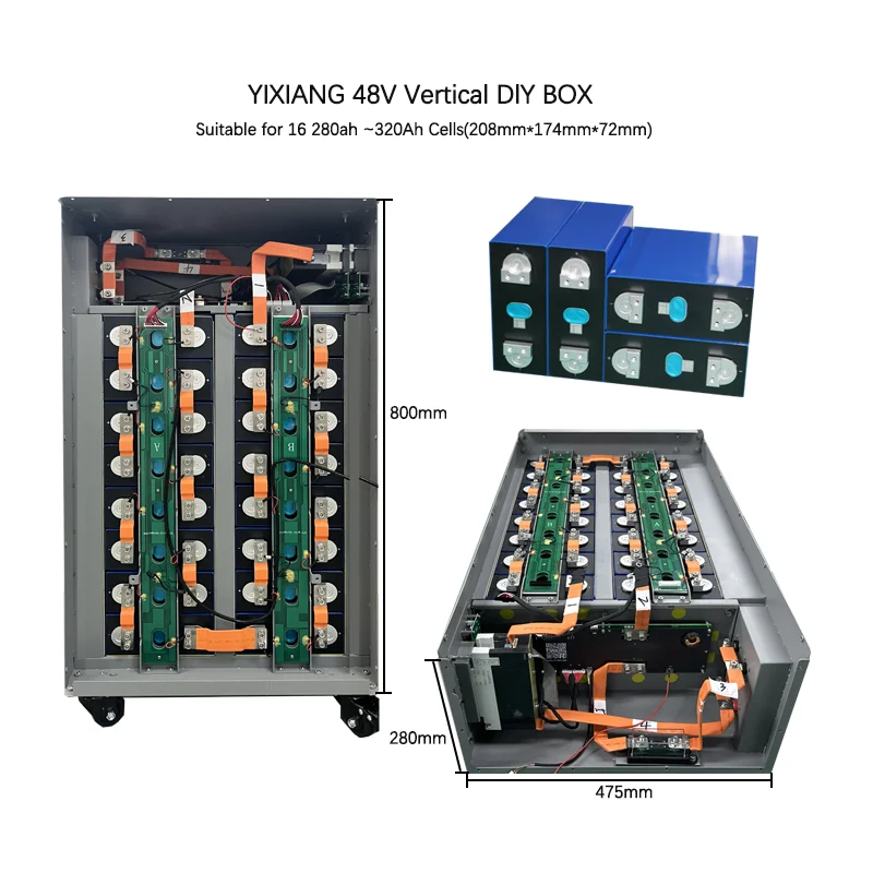YIXIANG 15kW Vertical DIY Solar Power Battery Kit - OEM/ODM Available
