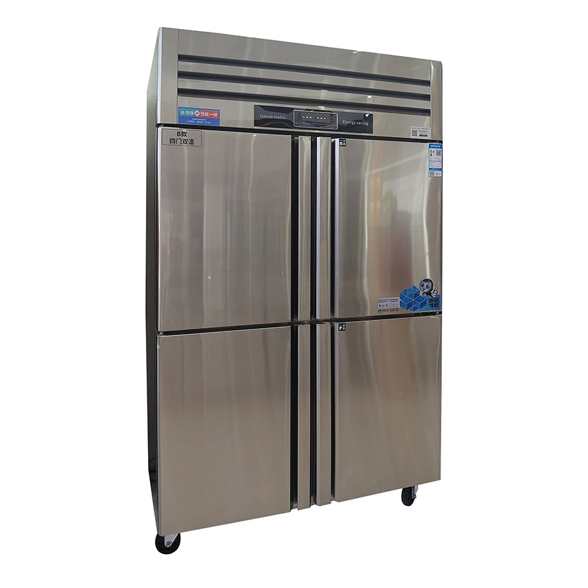 Mankes 960L 4 Door Hotel Kitchen Freezer - Double-temperature