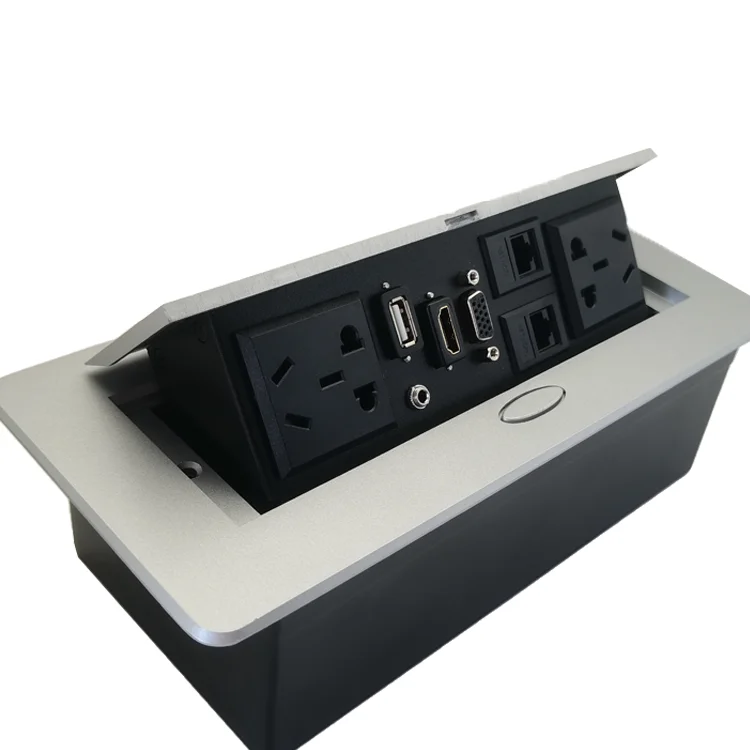 VNX Pop up Desktop Socket Universal Usb Electric Socket Neo Electric Usb Socket Electric Desktop
