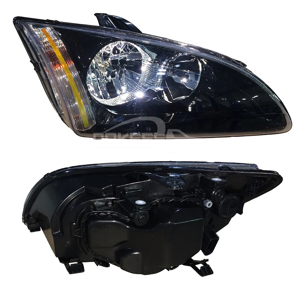 POKESS Auto Parts 5M5113W030AB 5M5113W030AE Black Left Headlight for ... — 2