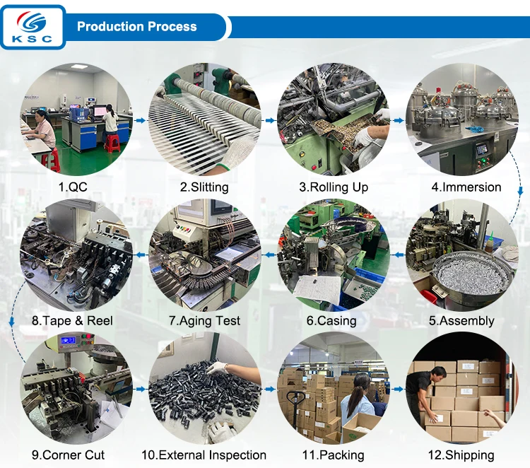 Ksc High Frequency 450v 150uf Radial Leaded Capacitor Low Esr Aluminum