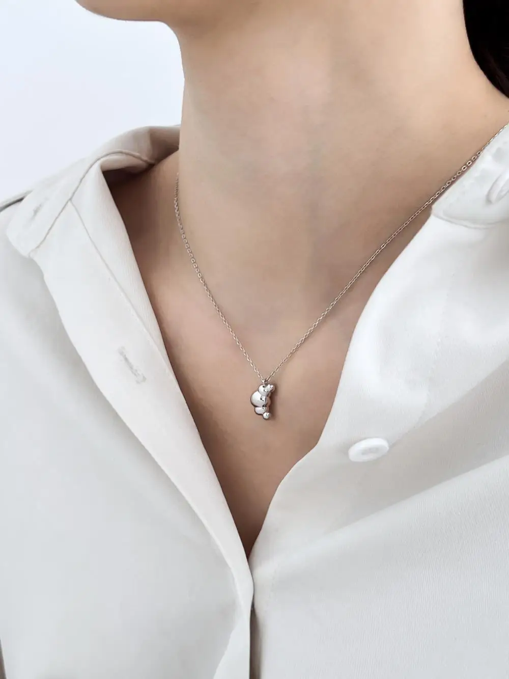 KAKODIY Special Shape Gold Plated Luxury Fashion 925 Sterling Silver Jewelry Pendant Women's Necklace detail 8