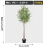 Artificial Olive Tree 160cm Slender Trunk Faux Olive Tree