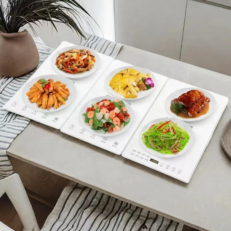 Intelligent Splicing Board Multi-functional Constant Temperature Household Hot Plate Portable Storage Warm Vegetable Mat 3