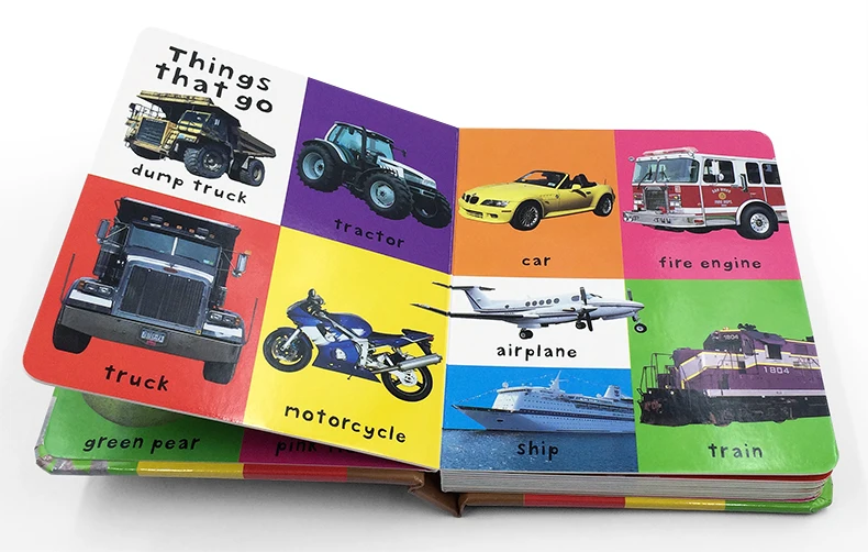 Publishers in China Cheap Print Book on Demand Custom Full Color Hardcover Children Board Book Printing