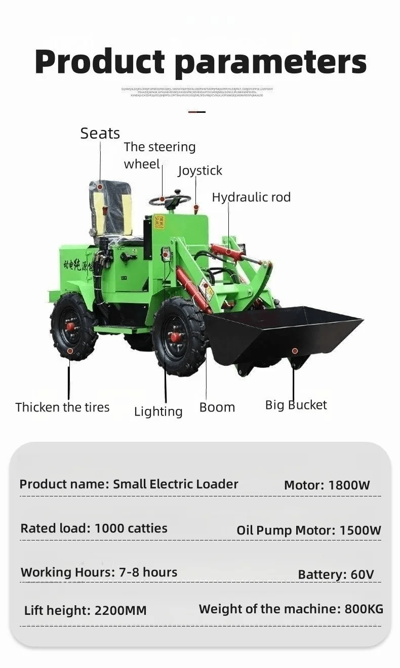 Factory Mini Grab Loader 5 Ton Front End Wheel Loader with EPA Engine ...