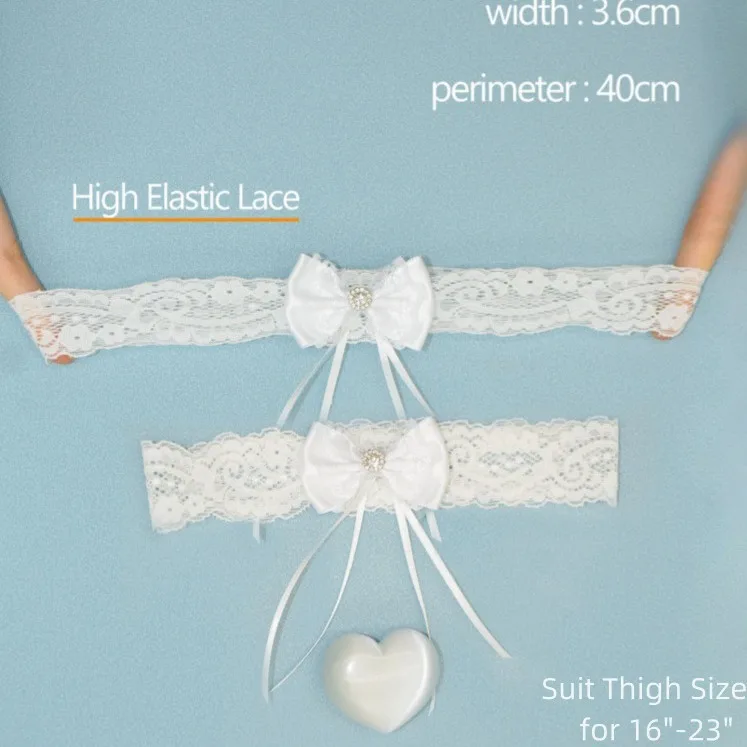 Stretched Sexy Embroidery Garters - Bridal Leg Garter Belt Stretched Sexy Embroidery Garters - Bridal Leg Garter Belt