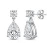 Moissanite + Certificato GRA oro bianco - QCE079