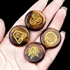 Tiger eye stone (set of four)