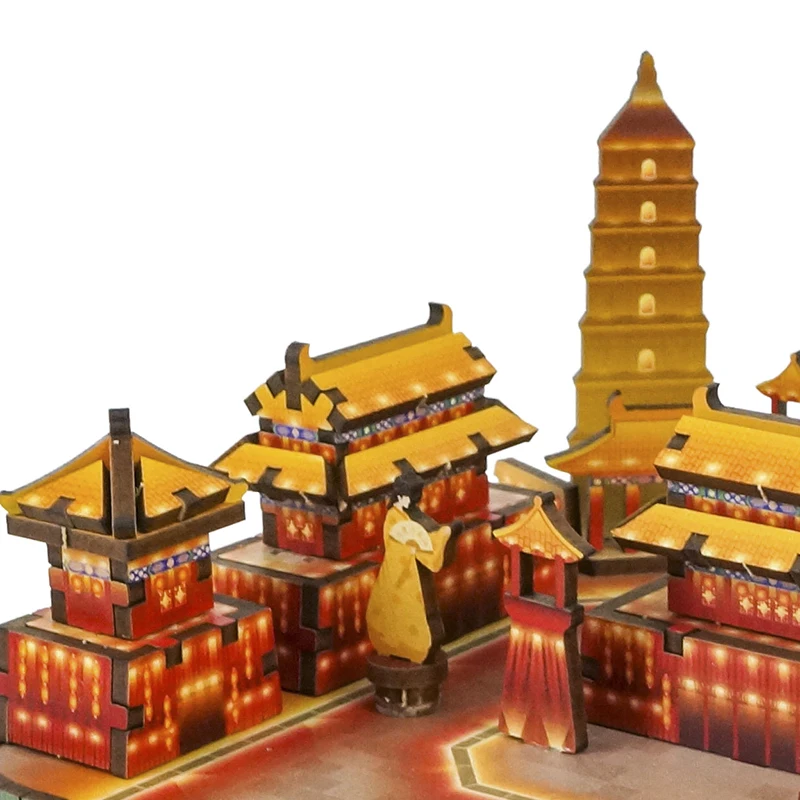 唐木 香盒 Tonecheer Dream to Tang Dynasty Chinese Style Music Box