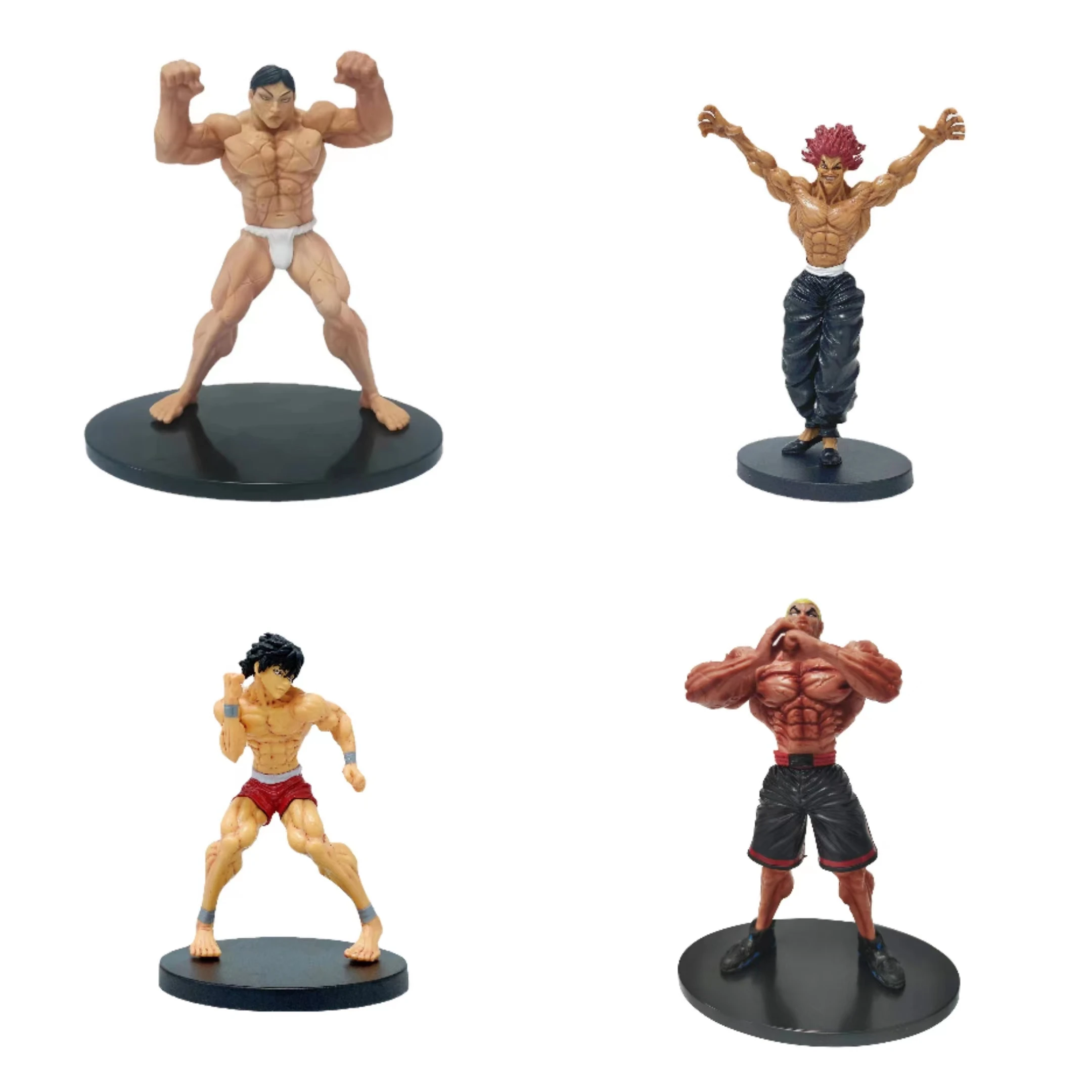 22cm Anime Grappler Figure Hanma Yujiro Hanma Baki Action Figures PVC Anime  Character Figurines Model Toys