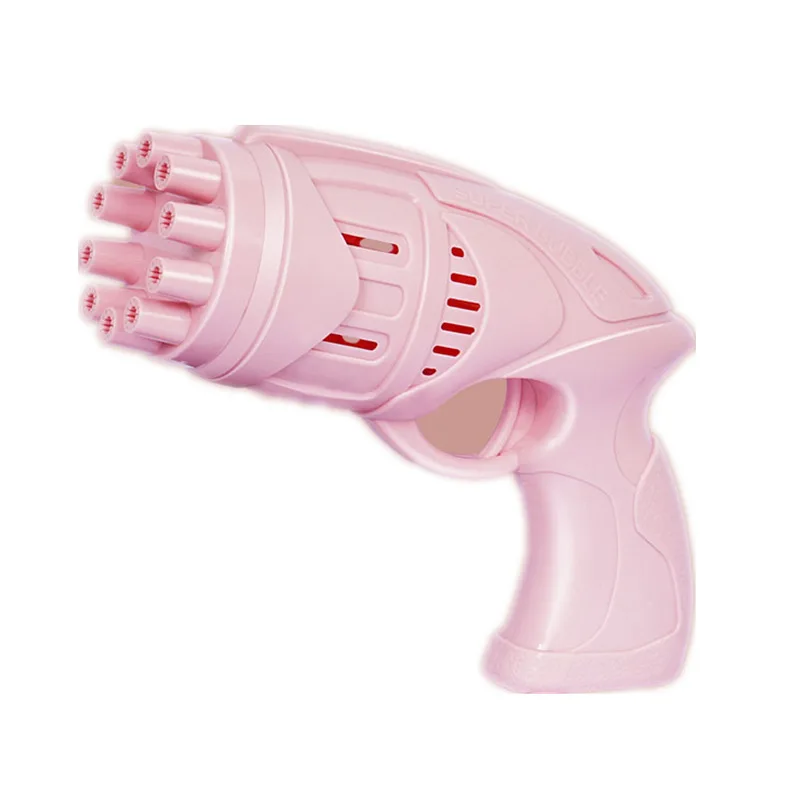 Оптовая продажа игрушечного пистолета-пузыря для gattling для детей на открытом воздухе 2021 маленький детский крутой шутер мини большой новый производитель дыма