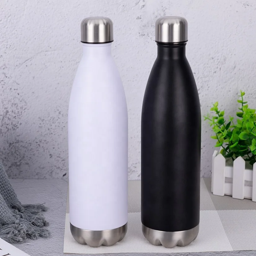 750ml Water Bottle Can Stainless Steel Thermos with Proof Bag Bottom  Unscrews to Store