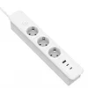 3 EU sockets + 1 USB + 2 Type-C 18W (with 1.8m power cord)