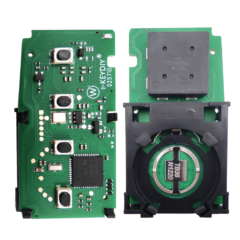 KEYDIY TB01 Remote Smart Key for Toyota LAND CRUISER/ CROWN ROYAL/ KLUGER/TUNDRA with 8A Chip Support Board 0020 with Key Shell