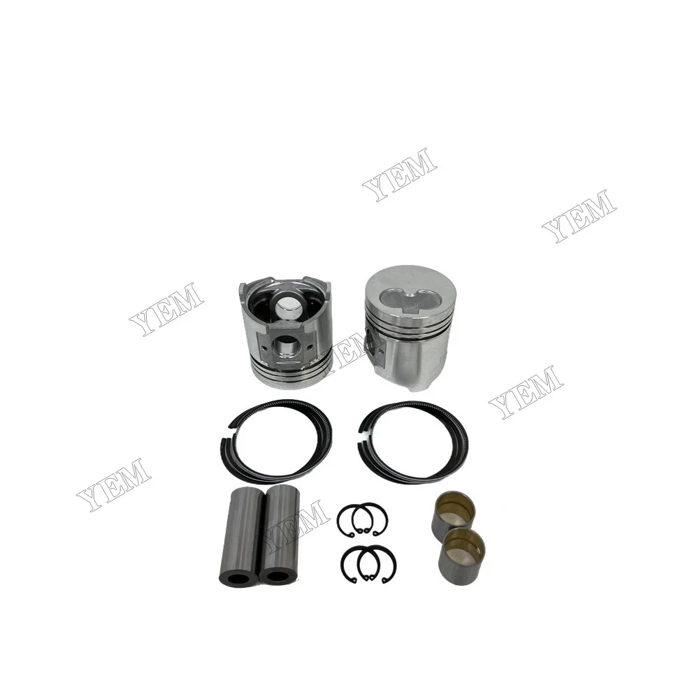 2D94 Piston Kit With Cylinder Piston Rings Engine Parts Fits for Komatsu High Quality 2