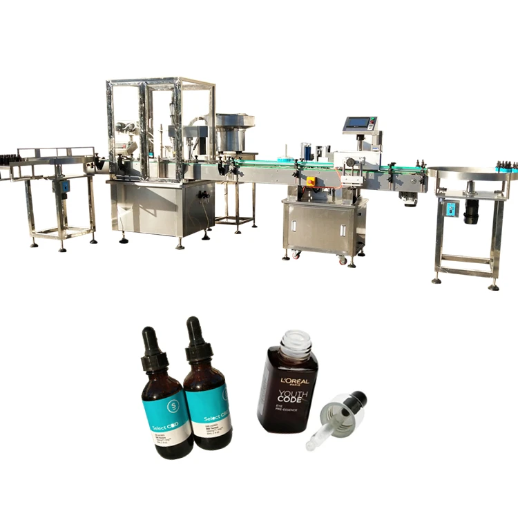 JB-Y2 5-50 мл Автоматическая электрическая сигарета агрегат для заполнения маслом подключения закупорки и маркировки по сертификату CE