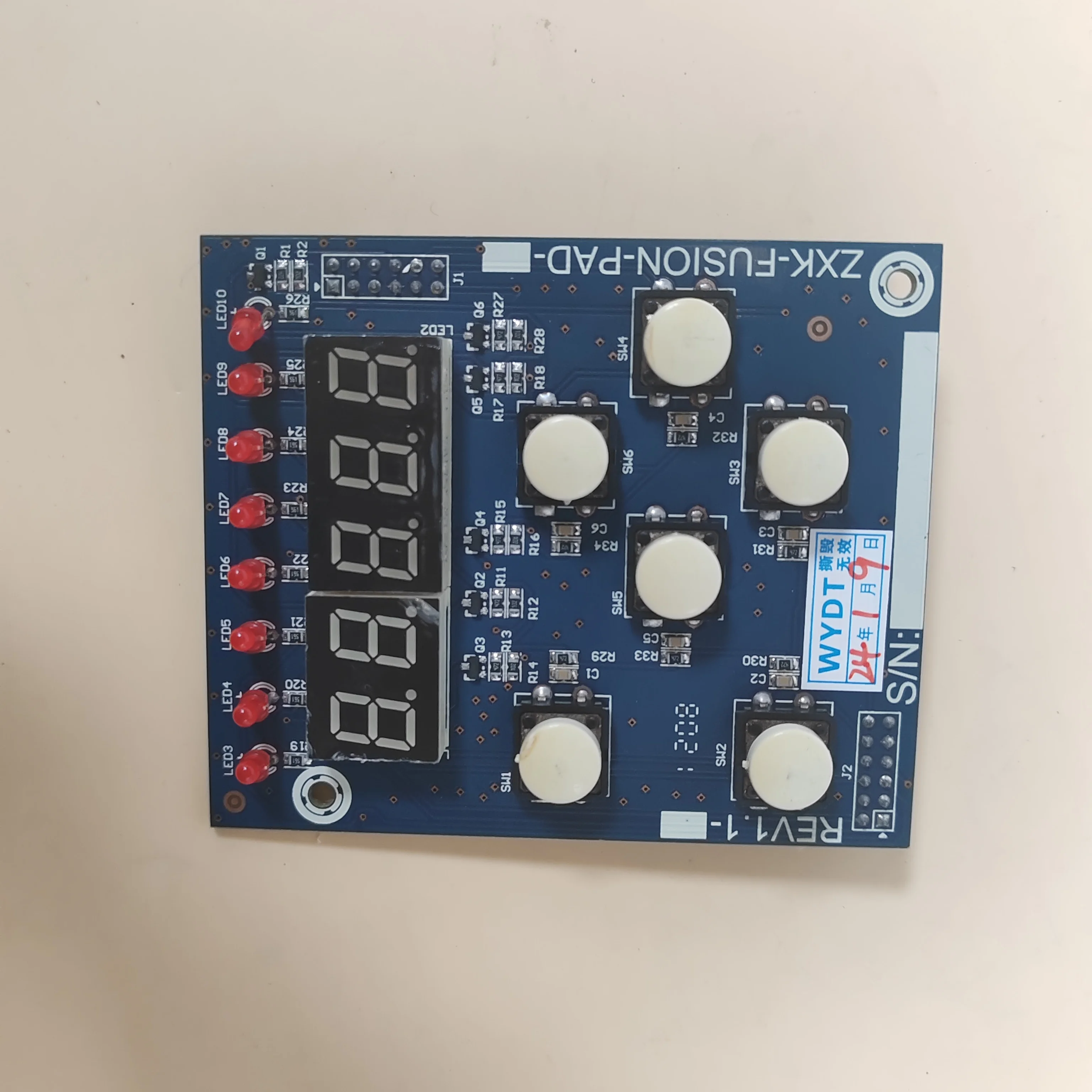 エレベーターPCBスカイPCB FUSION-II PAD ZXK-FUSION-PAD REV1.0