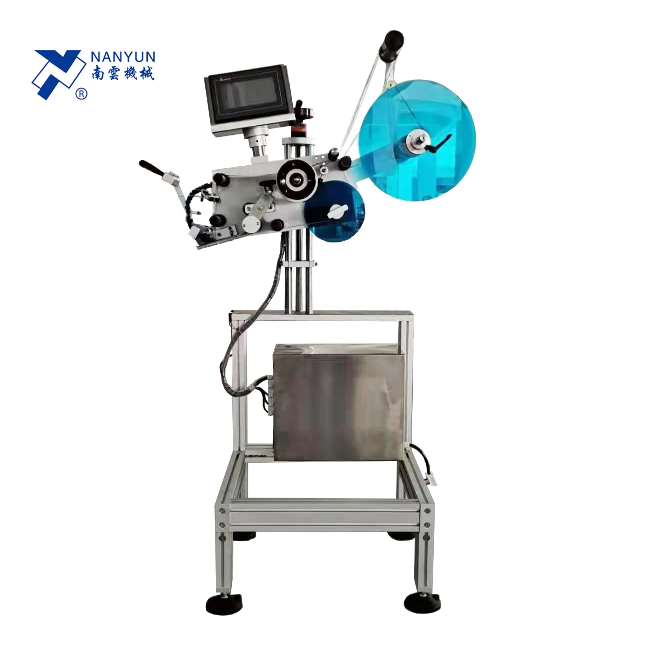 Ny817 High Accuracy Barcode Single Side Labeling Machine With