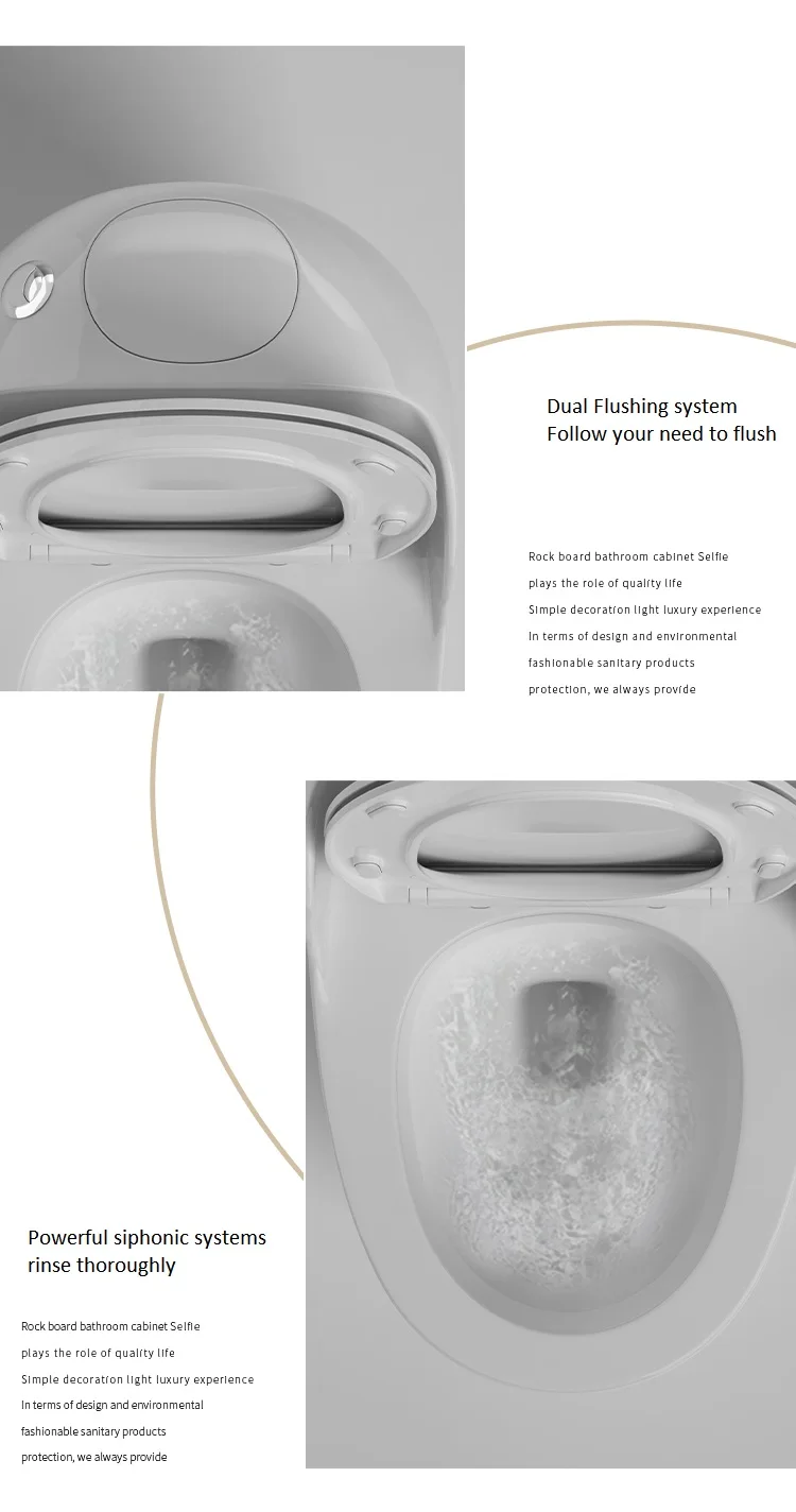 High end round shape modern hotel bathroom wc commode siphon flushing one piece ceramic toilet bowl manufacture