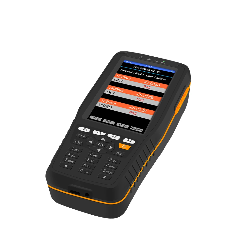 Ручной FTTH Тестер оптический измеритель мощности цена 1310 1490 1550nm волоконно-оптический измеритель мощности