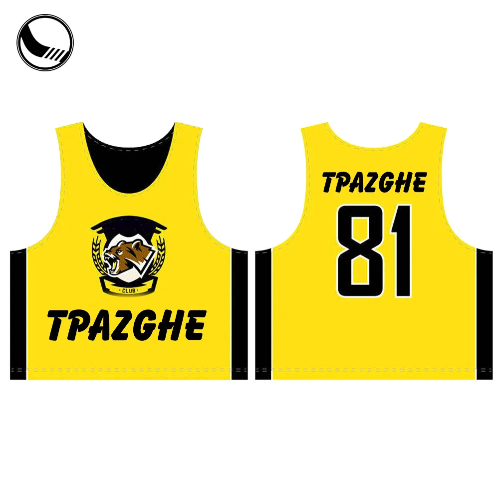 Fashion Design Custom Sublimation School Team Reversible lacrosse Jersey