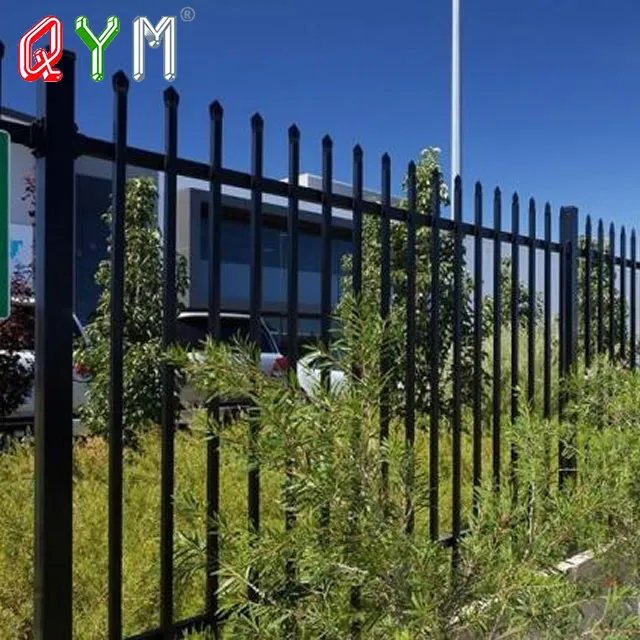 High Quality Cheap Wrought Iron Fence Panel Metal Fence Pickets