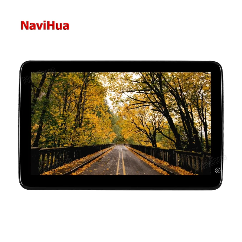 Navihua Android Touch Screen Headrest Monitor Rear Seat Entertainment MP5 Player Car Back Seat Lcd Monitor for Mercedes Benz