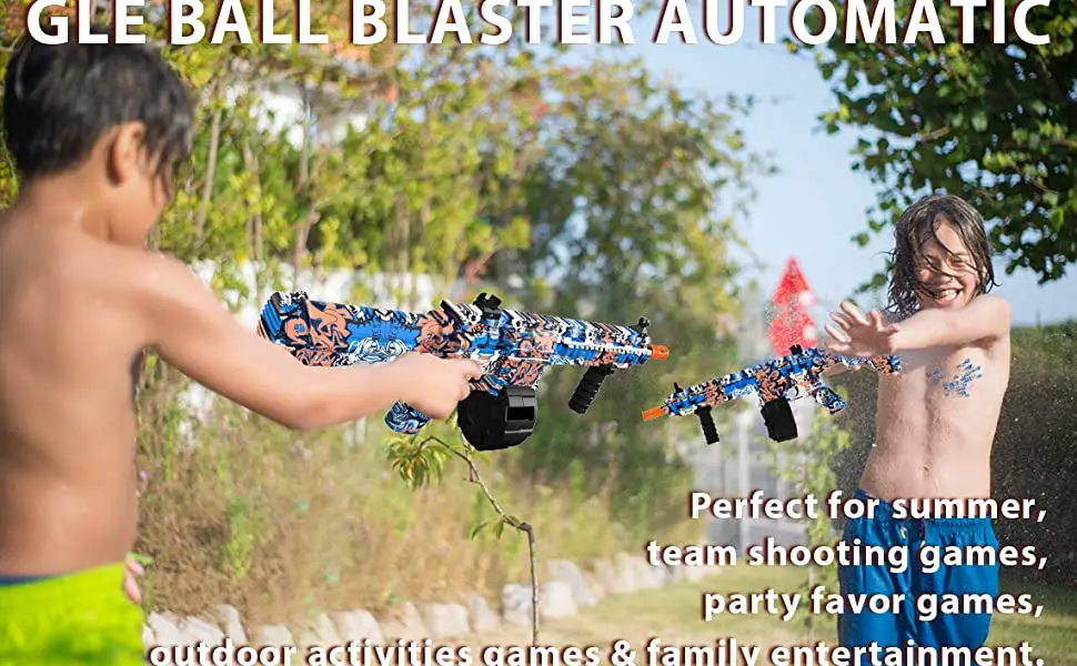 Hydrogel paint pistol gel soft bullet water splatter ball m416 ak47 orbeez gel blaster toy gun