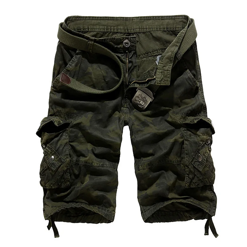 Nagykereskedők Plus Size Cargo munkaruhák Camouflage férfi mintás rövidnadrágok Laza edzőruhák férfiaknak34_voghion.com