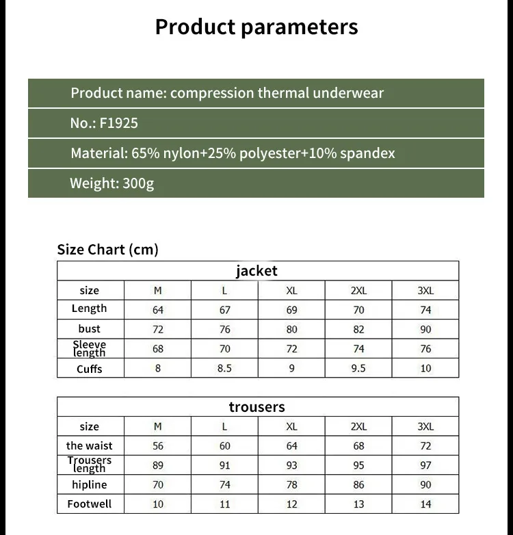Men's Thermal Underwear Sets 2 Piece Soft Base Layer Top And Bottom Long Johns Set With Fluff Lined Winter Warm Suit Zd51b9f1a418586ba119ez