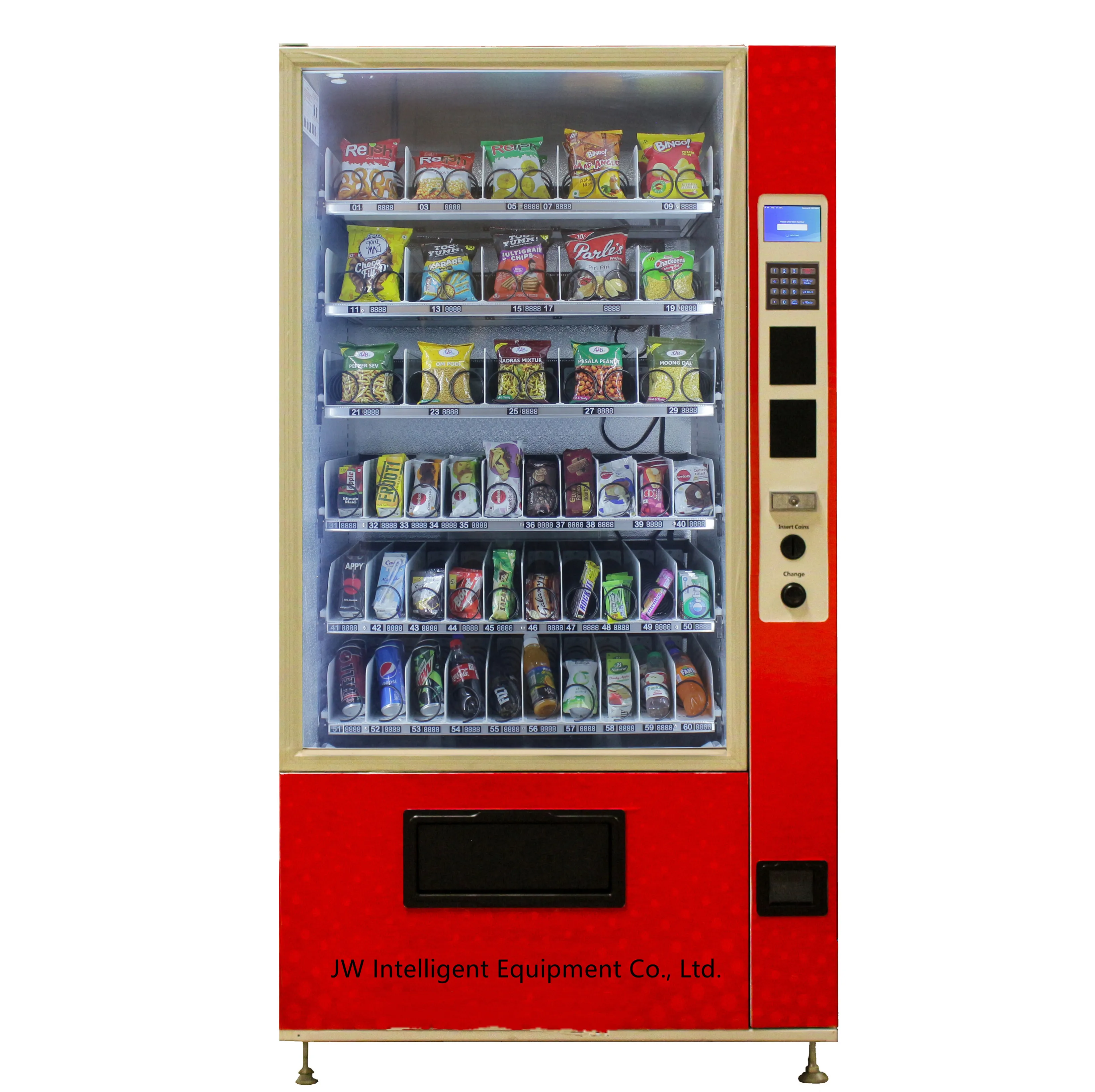 カスタム商品自動販売機事業 自動タッチスクリーン葉巻自動販売機 