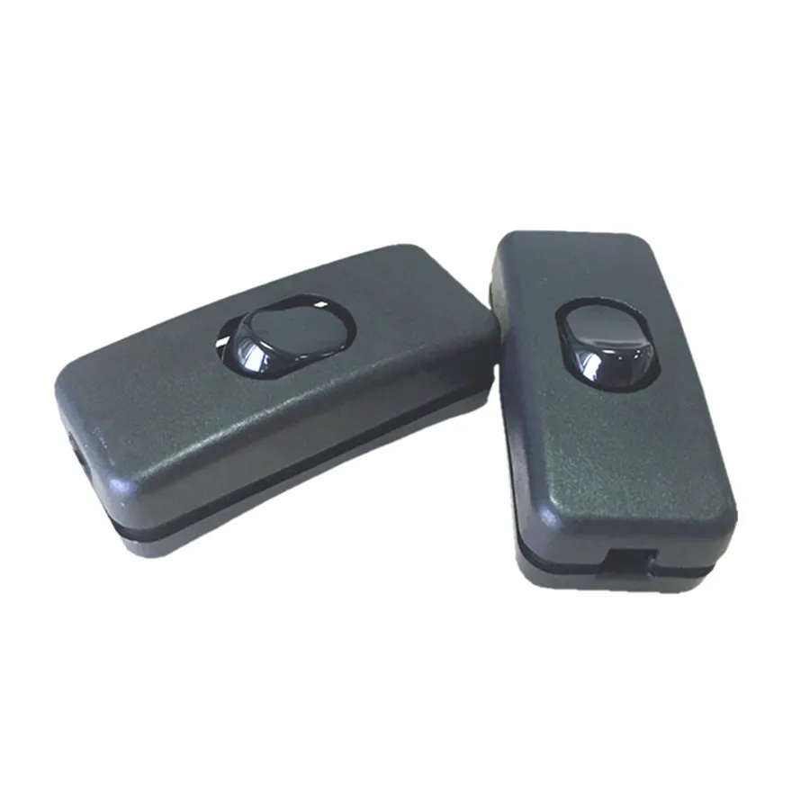 303 Double  Pole  Cord in Line Switch with Black Color