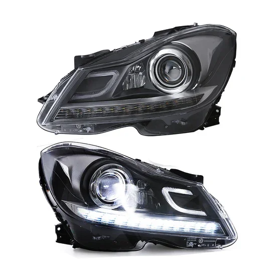 11-14 W204 Hagolen Upgrade to LED Headlights for Mercedes Benz C180 C200 C260 2012 2013