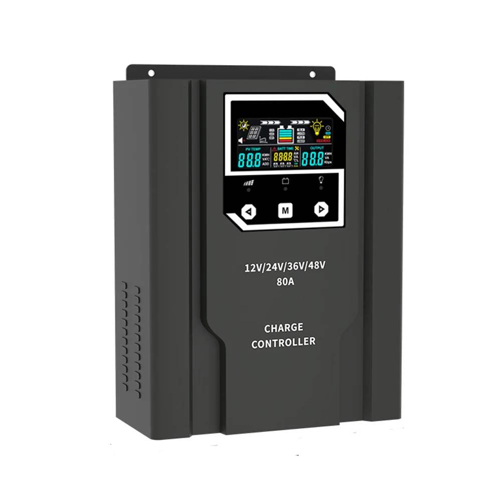 SZSSTH Solar Controller 12V 24V 36V 48V Solar Panel Charge Regulator 60A 80A 100A Mppt Solar Charge Controller