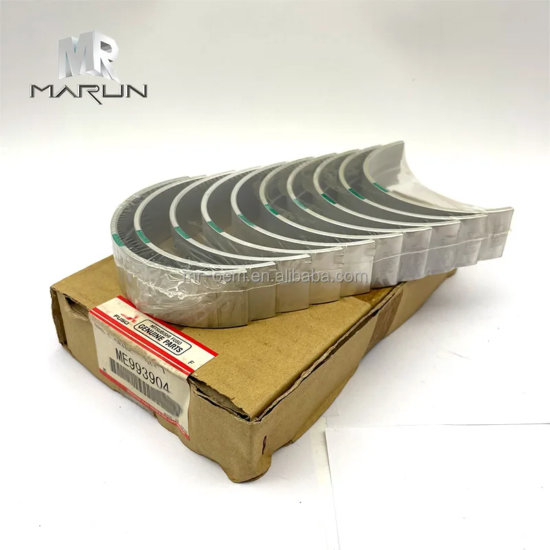 NEW Brand Original ME993904 Crankshaft Bearing Set Parts for Mitsubishi Construction Machinery Engine